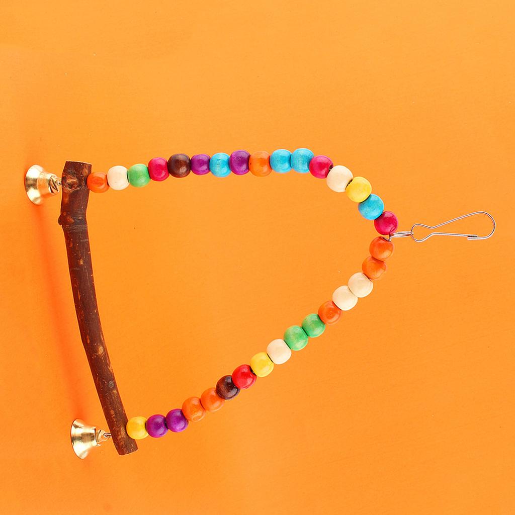 Pet Bird Parrot Parakeet Budgie Cockatiel Cage Hammock Swing Toys Hanging Toy