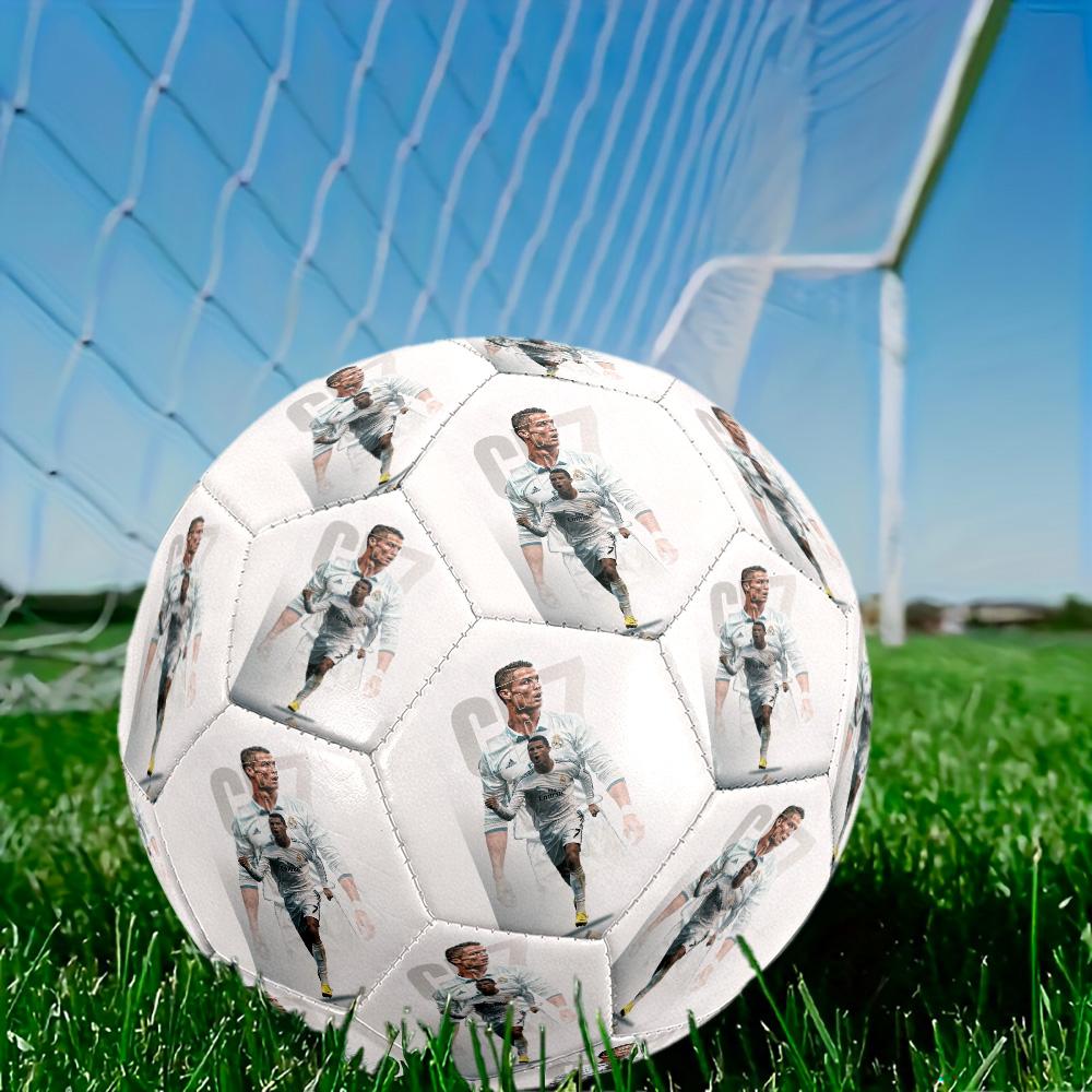 Cristiano Ronaldo23 Size 5 Football Machine-Stitched Indoor/Outdoor Training and Matches Surprise Collection Gift