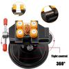 Universal Table Vise Clamp 360 Degree Rotatable Suction Fixer for DIY Craft Carving Sculpture Glass Metal Processing