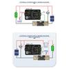 KL140F 0-120V 0-400A Battery Monitor Bluetooth Battery Tester Voltage Current VA Meter Battery Coulomb Meter Capacity Indicator
