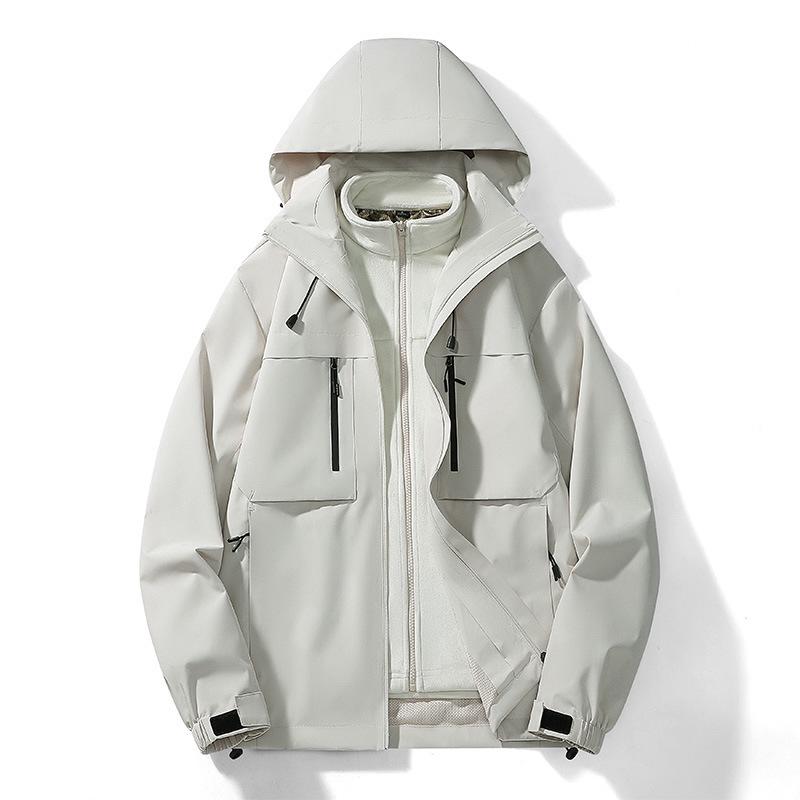 Men s  Women s Windproof Waterproof Mountain Jacket Set for Camping  Mountaineering XS