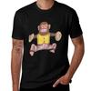 Monkey Clapping Monkey Retro Toy Tshirt High Elasticity Sports Tshirt