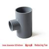 Gomito Riduttore in PVC - Raccordi per Tubi Acque Grigie, Opzioni di Diametro Multiplo: 25, 32, 40, 50, 63, 75, 90, 110