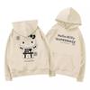 Women's Cozy Japanese Cat Hoodie: Stylish Autumn/Winter Fashion