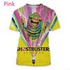 Ghostbusters 3D Print T-shirt Personality Hip Hop Men and Women Casual Round Neck Fun T-shirt Men's Sports Short Sleeve Tops