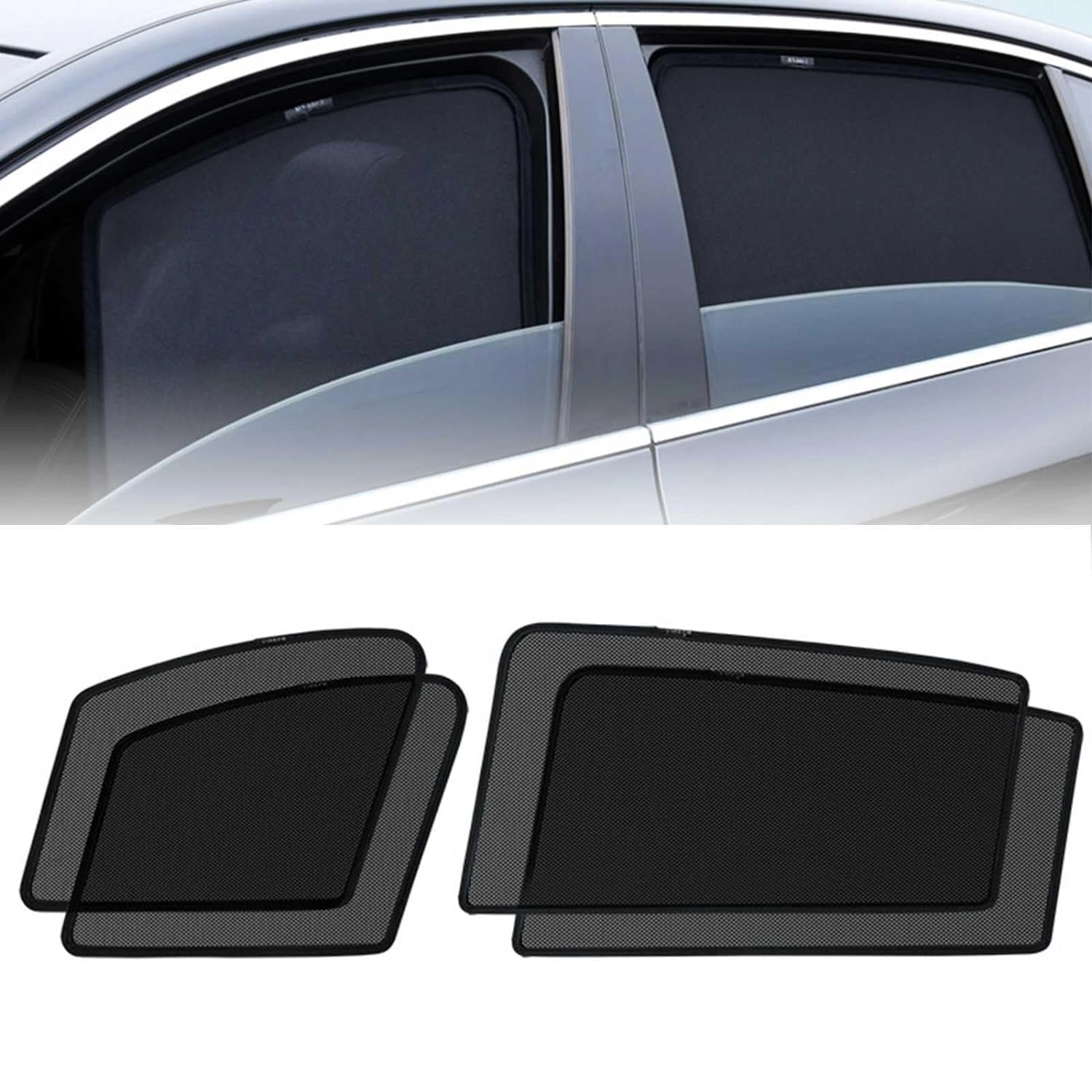 

Новый солнцезащитный козырек, совместимый с Toyota Rise A200A/210A тип 2020 года до текущих моделей, сетчатый солнце Front + rear windows 4