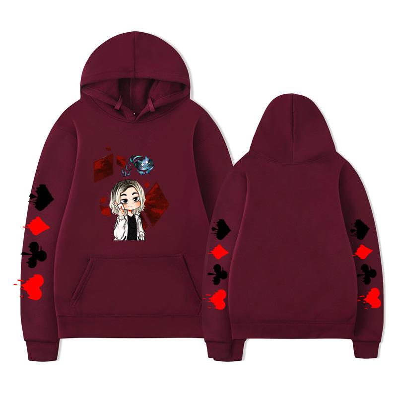Hunter X Hunter Japanische Animation Hoodie Herren Damen Harajuku Pullover Streetwear Unisex Herbst/Winter Plüsch-Sweater