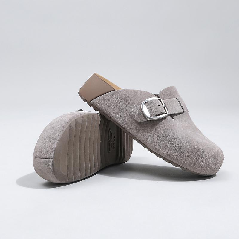 Fashion Women's Platform Mules Flats Slippers Casual Walking Sandals Luxury Designer Trendy Flip Flops for Female Slippers