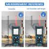 40m/60m/80m/100m/120m Laser Digital Tape Rangefinder Laser Distance Meter Laser Range Finder Measuring Tape Laser Finder 120x51x29mm