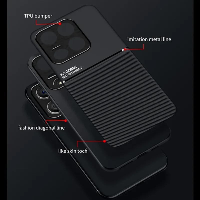 Rugged Non-Slip Portective Case for Honor X8C X7C X6b X8b X8a 5G 200 Smart Cover Car Magnetic Suction Holder Coque Fundas Capa