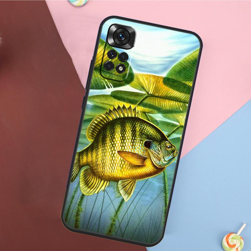 Carps Fish Fishing Cover For Xiaomi Redmi Note 14 13 12 9 10 11 Pro 9S 10S 11S 12S Redmi 14C 10C 12C 13C Case