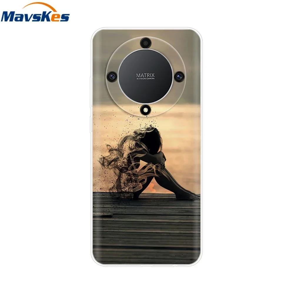 For Honor X9b Phone Cover Lovely High Quality Case for Honor X9b 5G HonorX9b Camera Protection Soft Silicone Lightweight Shells