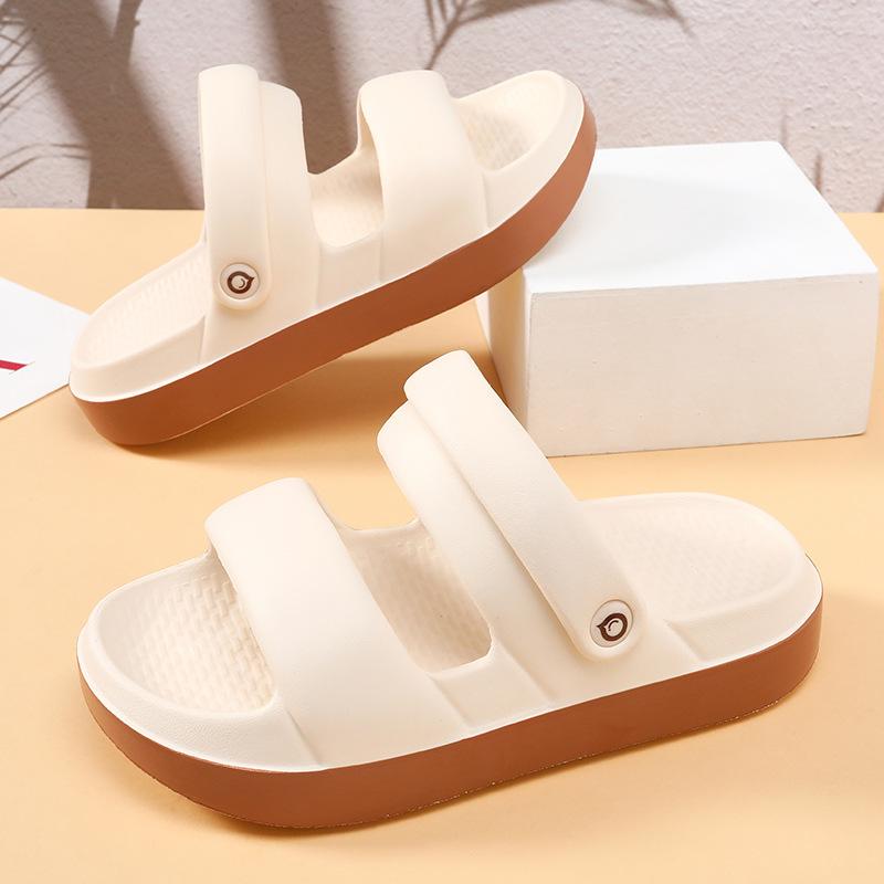 Flexible Soft Eva Boys Summer Slippers Trendy Nonslip Indoor Sandals For Kids In Fun Cartoon Designs