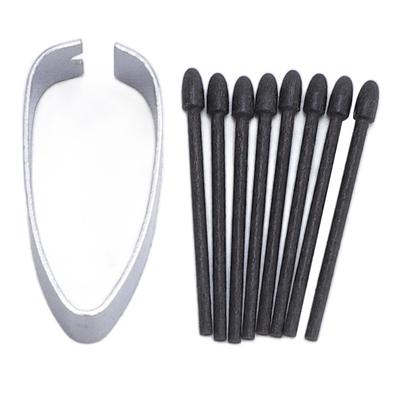 8PCS Touch Pen Felt Nibs 1.05mm 20mm Universal Touch Pen Replacement Hard Tips Kit with Removal