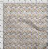 oneOone Cotton Flex Black Fabric Halloween Dress Material Fabric Print Fabric By The Yard 40 Inch