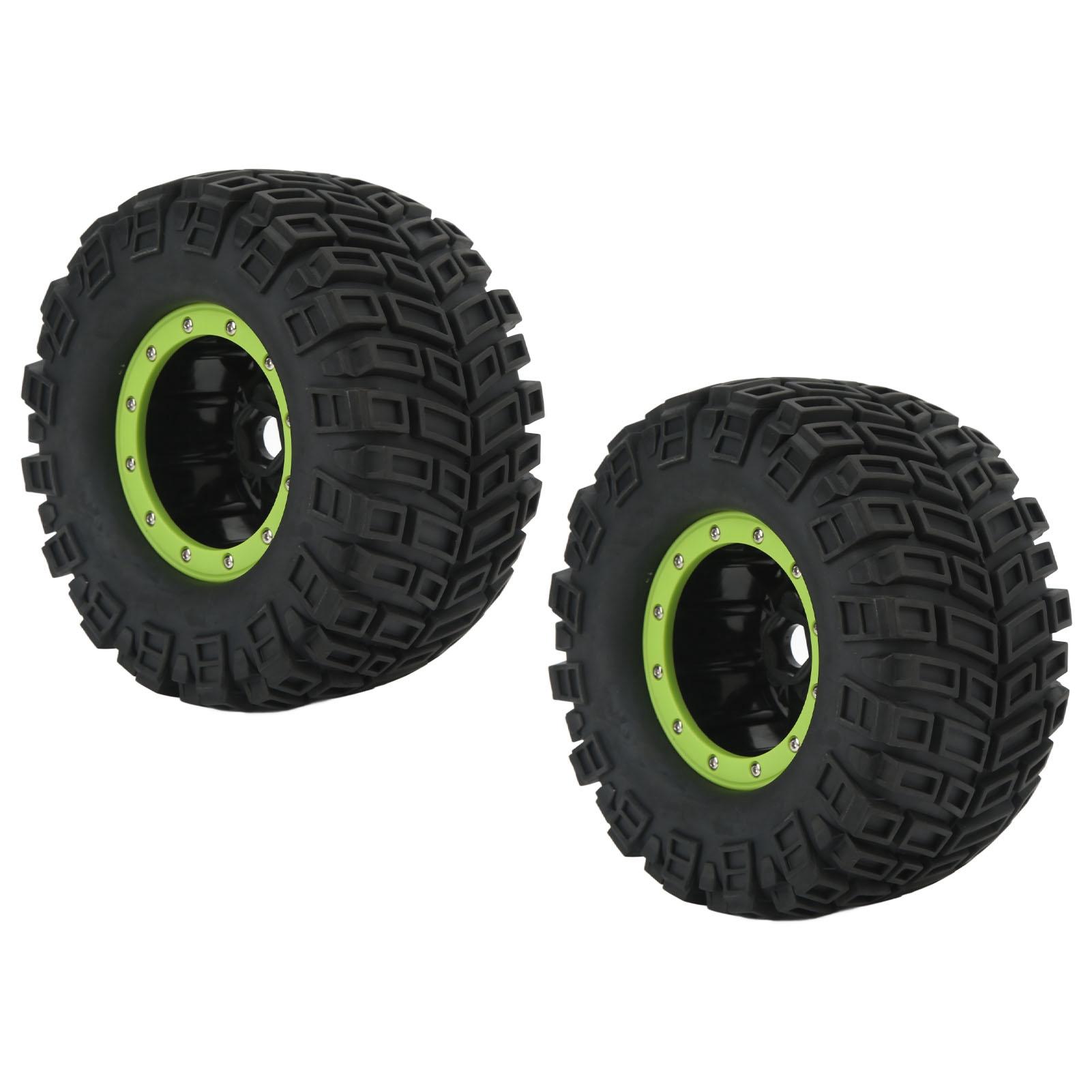 

2PCS RC Monster Truck Tires Anti Skid Wear Resistant 1:8 Flat Road Remote Control Car Rubber Tire Replacement