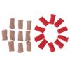 10Pc Finger Sleeves Sport Arthritis Trigger Braces Knuckle Protector Splint Wrap