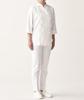 [Seven Uniform] AA0498-0 White L Chef Coat, 3/4 Sleeve, Unisex, Inner Pocket, Wrinkle-Resistant, for Chefs, Restaurants, and Food Service Workers