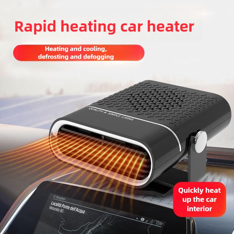Calefactor Descongelador Antivaho Automático Parabrisas Calentamiento Rápido Portátil Calentador de Coche Nuevo 2025 12V 24V