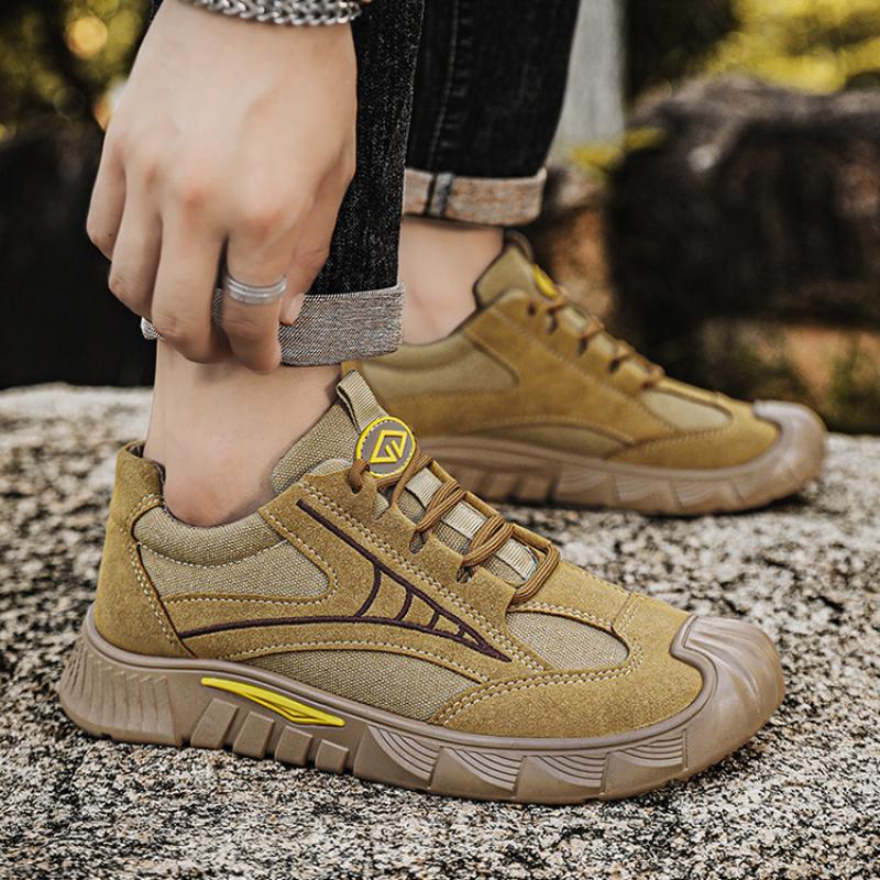 Modne męskie buty wulkanizowane Wygodne buty codzienne dla mężczyzn Oddychające Odporne na zużycie Męskie sneakersy Nowe męskie buty do chodzenia
