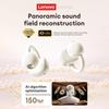 Original Lenovo RS108 Open Ear Bluetooth 6.0 Headset Clip On Wireless Earphones HiFi In-Ear Earbuds ENC Noise Canceling Headphones 30H Playtime