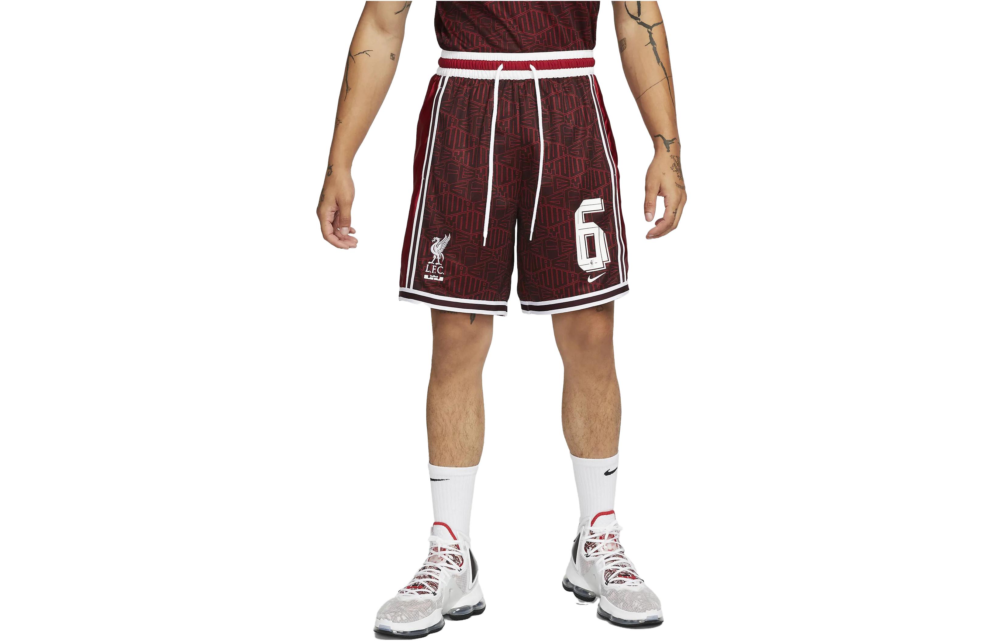 Nike X LeBron Casual Shorts Men s Burgundy Dark Red Moderate DX0144-652 L