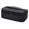 Portable Insulated Lunch Box Leakproof Tote Bag for Picnic Office Work Black
