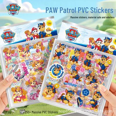 PAW Patrol multfilmas izglītojošās uzlīmes bērniem vecumā no 3-6 gadiem