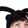 Neue Reine Handgestrickte Lustige und Niedliche Maiglöckchen Wollmütze Modische Fischerhut für Erwachsene