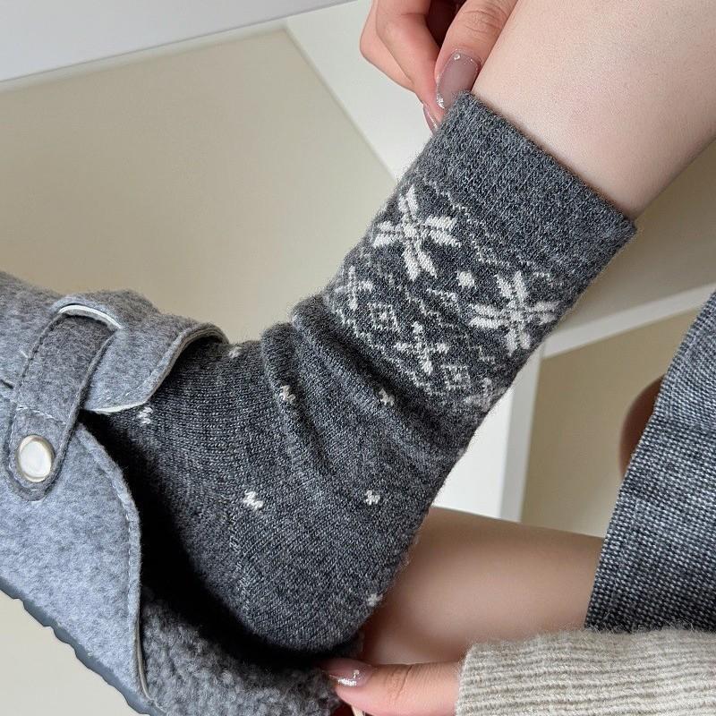 Thickened Wool Winter Fleece Socks Socks Warm Stockings