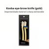 KOOBAPLUS 2-Piece Eyebrow Razor Set - Beginner-Friendly & Anti-Scratch