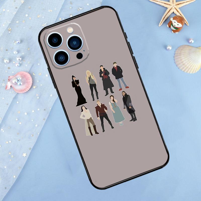 Once Upon A Time Phone Case For iPhone 15 16 Pro Max 13 11 12 14 Pro Max XR XS X 7 8 Plus 12 13 Mini Cover