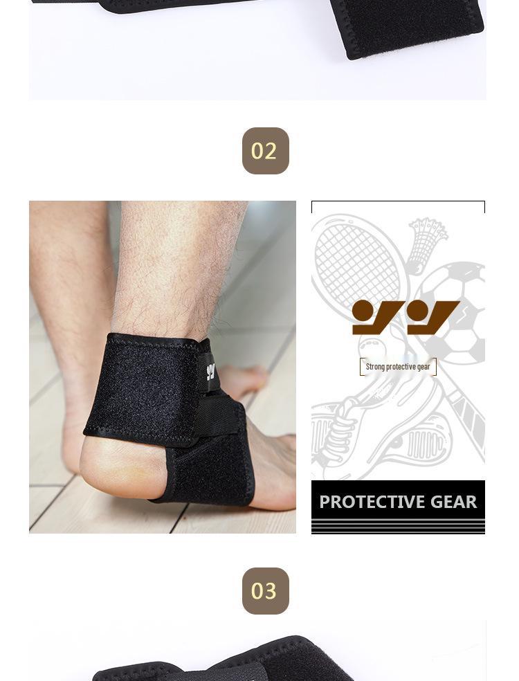 Unisex Ankle Support Brace for Sports: Basketball, Football, Badminton, Cycling, Fitness - Anti-Sprain, Breathable, and Comfortable