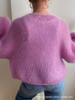 European & American Mid-Length Women's Cardigan - Solid Color, Casual, Loose Knit for Autumn & Winter