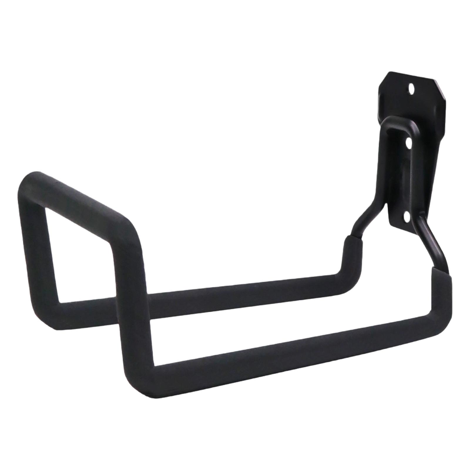 Metal Garden Hose Holder Wall Mount Bracket Heavy Duty Hose Storage Rack for Outdoor Hose Organization and Easy Access
