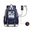 Popular Sunman, Sasaki And Miyano, Peripheral Printed Backpacks, Student Large-Capacity Schoolbags, Travel Bags