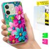 Etui Do Oppo A5 Pro Obudowa Foto Case Plecki Grafika Kwiaty + Szkło 9H