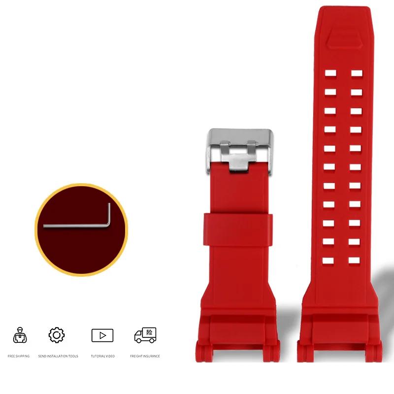 

Watchband For Casio G-SHOCK Kong Ba GR-B200 Series Sports Waterproof Resin Silicone Watch strap with Accessories Men s Bracelet 0mm