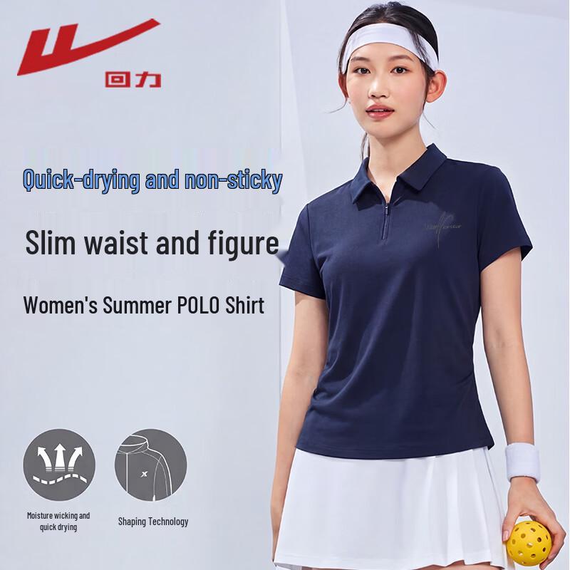Warrior Women s Pleated Polo Neck Short Sleeve T-Shirt XL