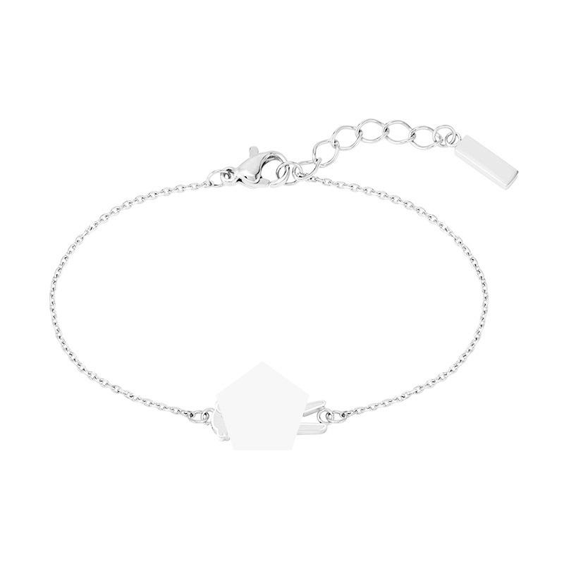 

Чоловічий універсальний регульований браслет-крокодил з нержавіючої сталі у французькому стилі Box, Pillowcase, Card