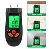 Wood Moisture Meter Pin-type Digital Moisture Detector with Backlit LCD Display 3 Colored