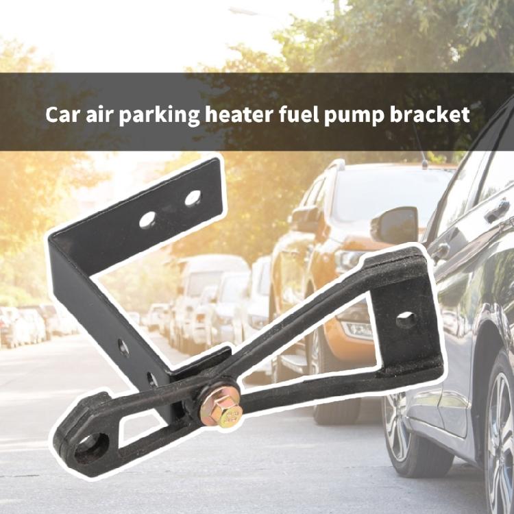 Stable Fuel Pump Holder Easy Installation Metal Fuel Pump Bracket Parking Heater Support for Parking Heater Stability