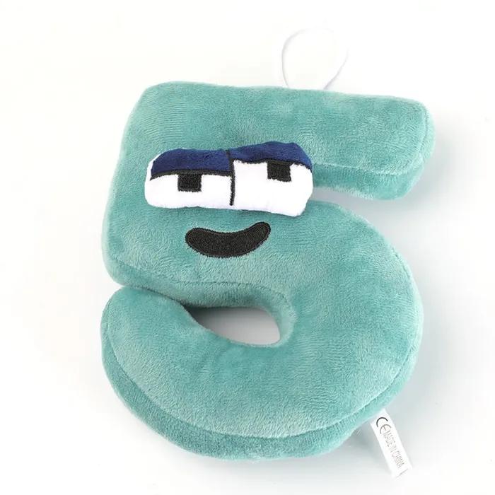 Conocimiento de los números Conocimiento del alfabeto Peluches 20cm Peluche