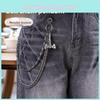 Punk Style Zinc Alloy Double Layer Waist Chain Men Hip Hop Fashion Accessories