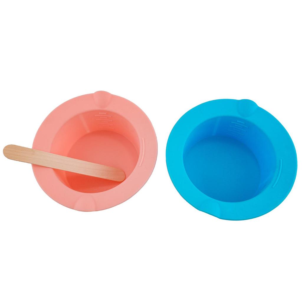 Silicone Wax Melting Bowl - Multi-functional, Easy-to-Clean Hair Removal Wax Bean Liner