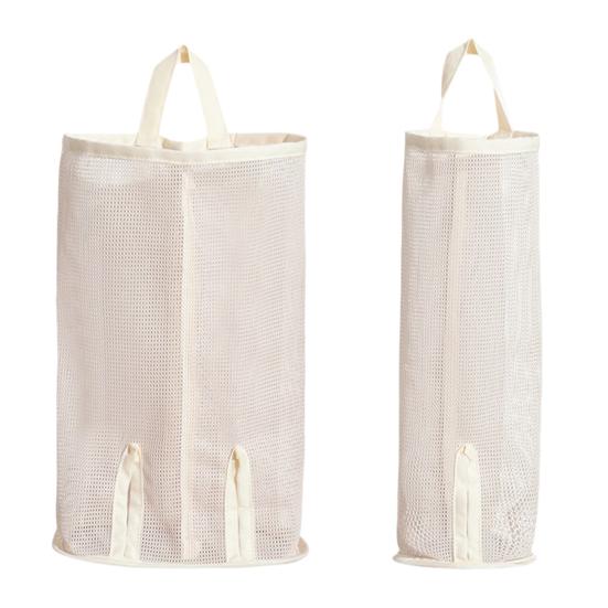 Hanging Underwear Organizer Breathable Mesh Storage Bag Foldable Travel Panties Socks Organizer for Closet or Door Use