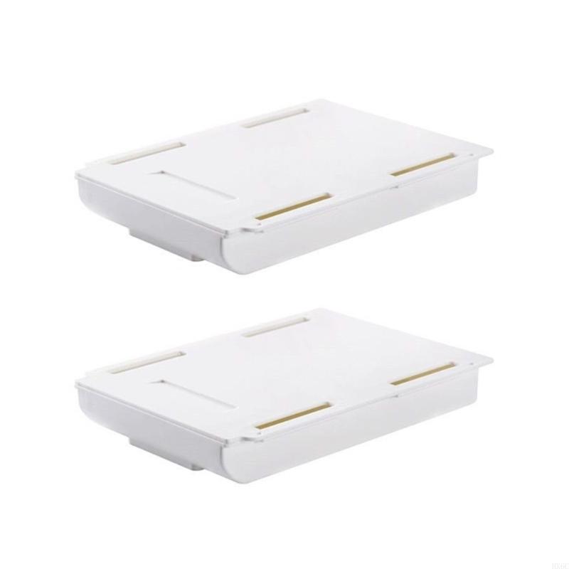 Compact Under Desk Organizers Using Strong Adhesive For Stationery Remote Controls And Accessories HX6C