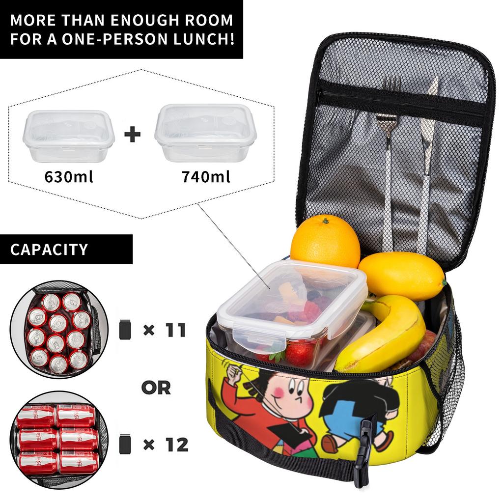 Littles Lulus Merch Insulated Lunch Bags For School Office  Storage Food Boxes Portable Cooler Thermal Lunch Boxes