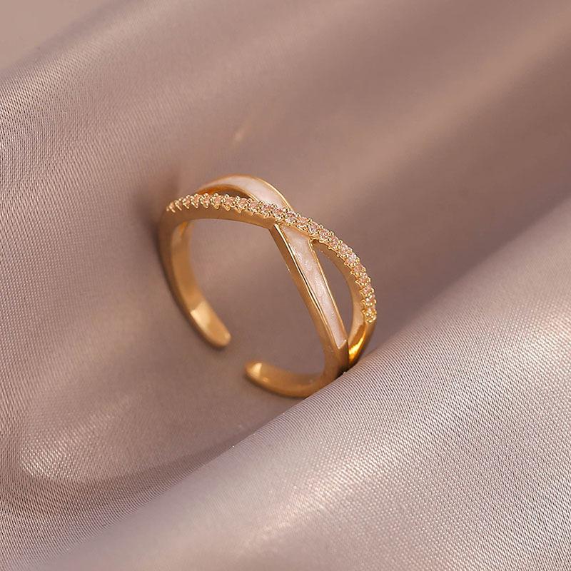 

Elegant Style Ins Geometric Shell Ring For Women Perfect For Fashion And Daily Wear