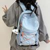 Schoolbag College Style Leisure School Bag Travel Lightweight Backpack Trend Drawstring Small Fresh Large Capacity Student School Bag
